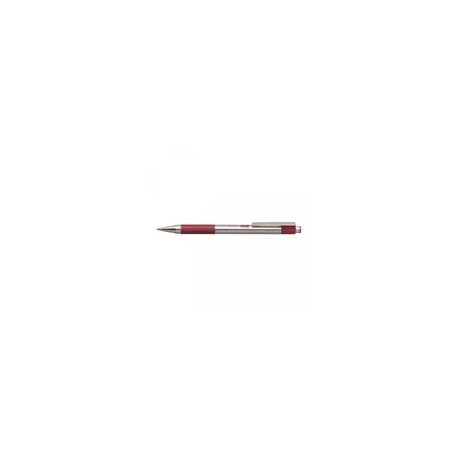 Golyóstoll 0,7mm, bordó test, Zebra F-301, írásszín kék
