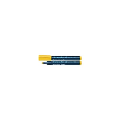 Alkoholos marker 1-3mm, kerek végű Schneider Maxx 130 sárga