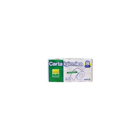 Toalettpapír 2 rétegű kistekercses 200 lap/tekercs 8 tekercs/csomag Paperblu Maxi Durata_Paperdi