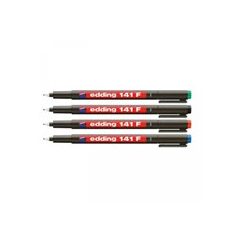Alkoholos marker 0,6mm, 141F OHP Edding fekete