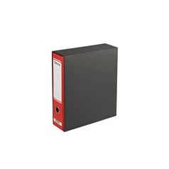 Tokos iratrendező A4, 8cm, Foroffice piros
