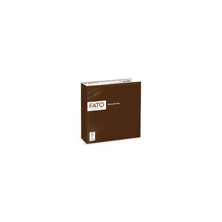 Szalvéta 2 rétegű 33 x 33 cm 50 lap/cs Fato Smart Table csokoládé_82622400