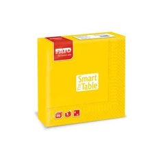   Szalvéta 2 rétegű 33 x 33 cm 50 lap/cs Fato Smart Table sárga_82623000