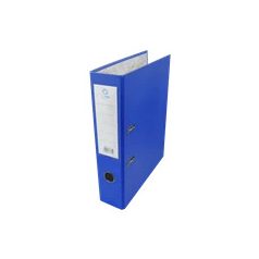   Iratrendező A4, 7,5cm, két oldalt PP borítás,lapraszerelt, Bluering® Premium kék